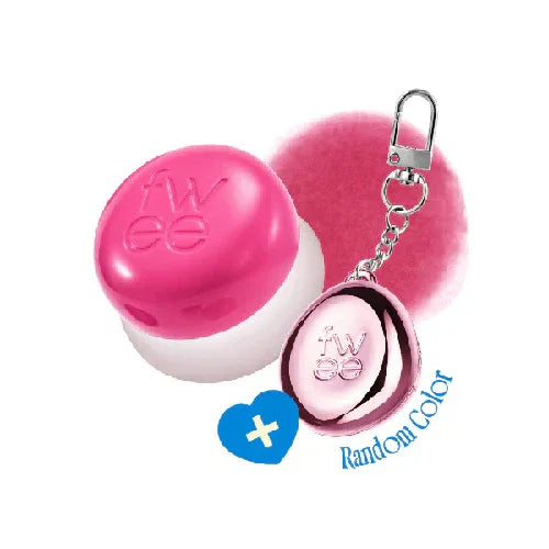 FWEE | Lip & Cheek Blurry Pudding Pot Keyring Set - InternationalCosmetic