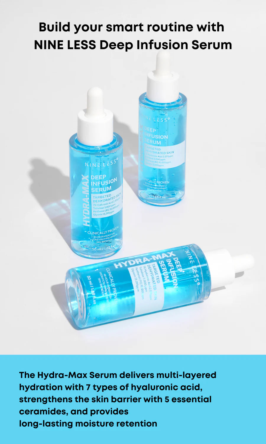 NINE LESS | Hydra Max Deep Infusion Serum - 30 ml