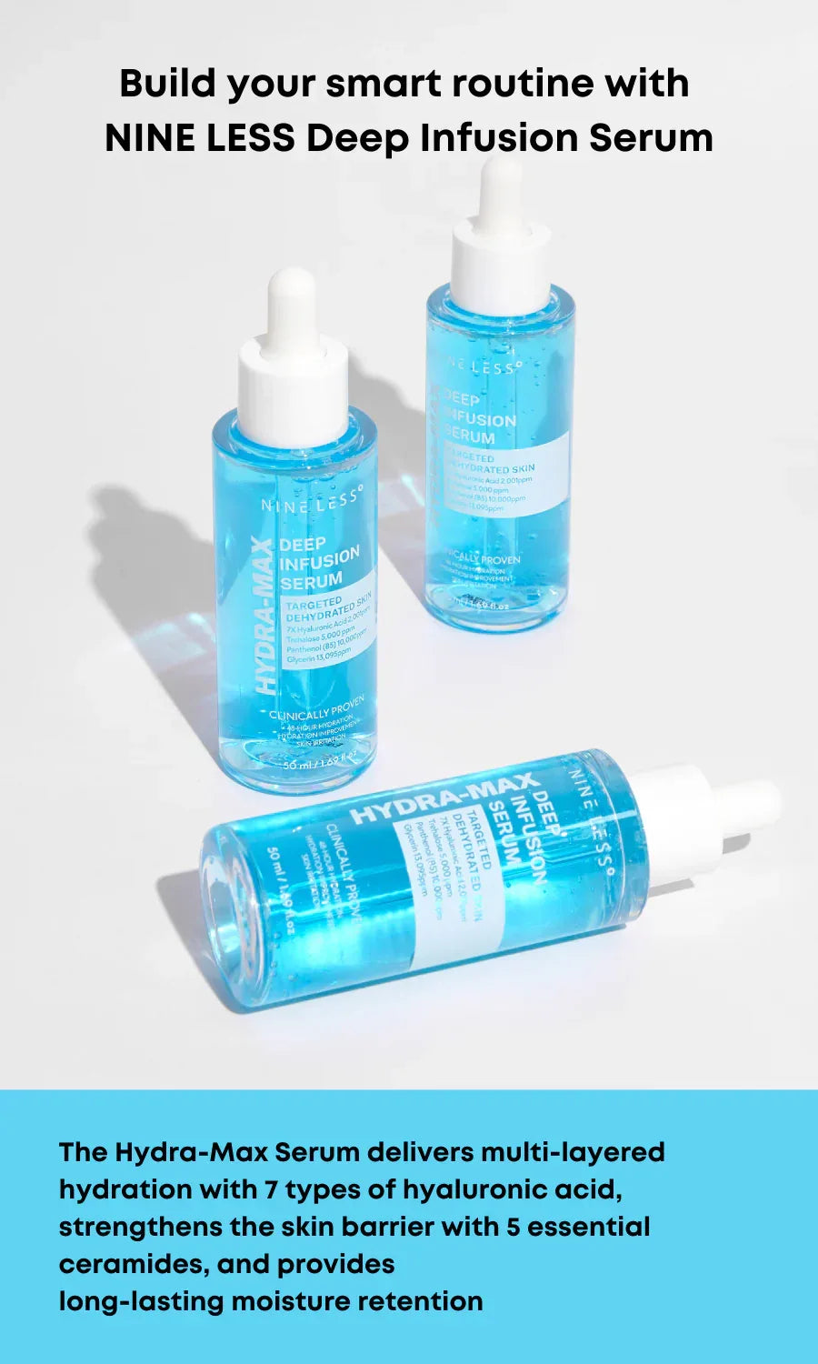 NINE LESS | Hydra Max Deep Infusion Serum - 30 ml - InternationalCosmetic