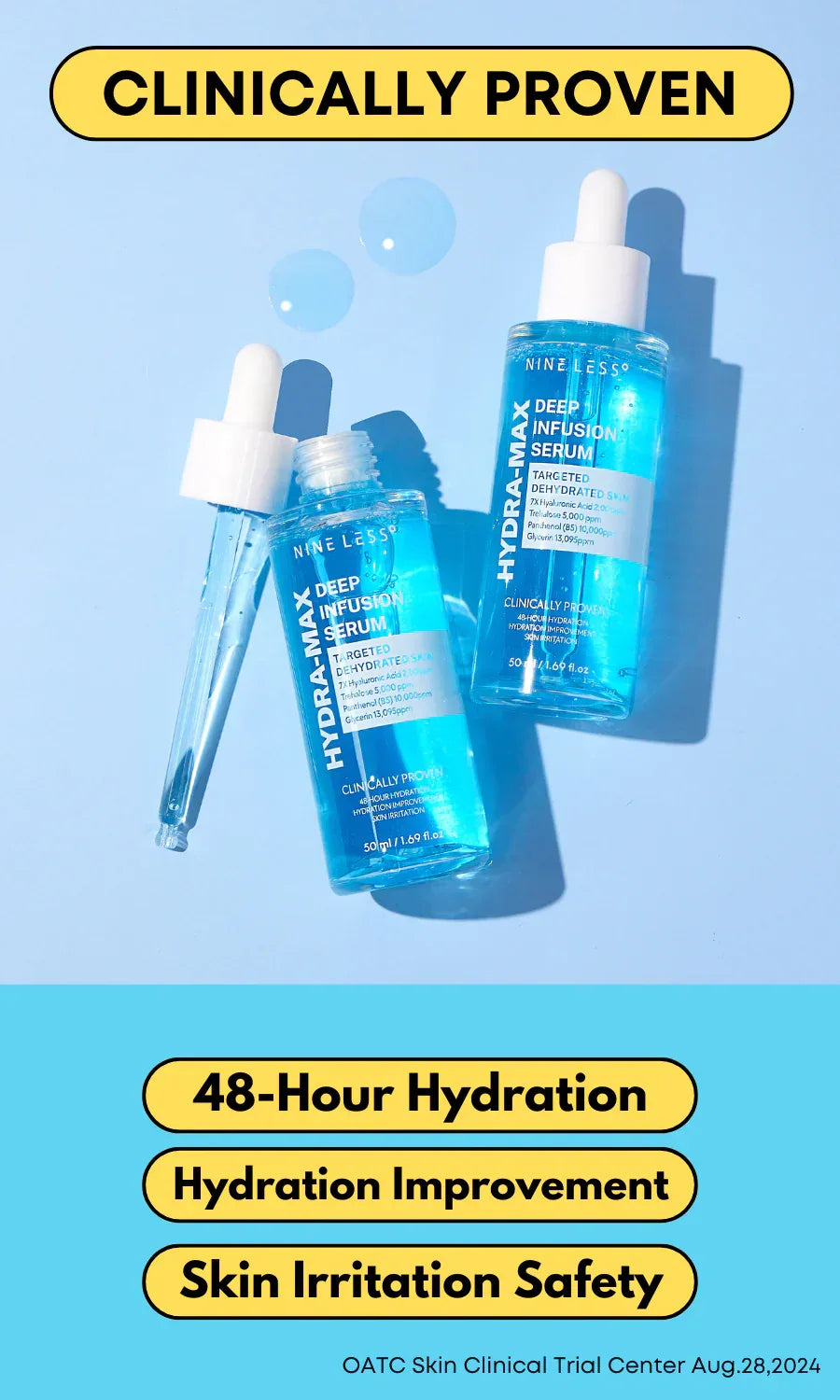 NINE LESS | Hydra Max Deep Infusion Serum - 30 ml - InternationalCosmetic