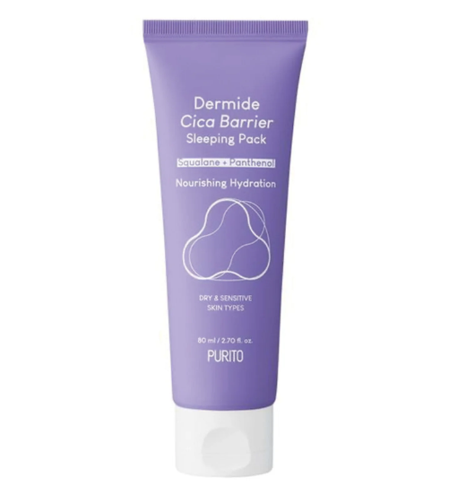 PURITO | Dermide Cica Barrier Sleeping Pack - 80ml - InternationalCosmetic