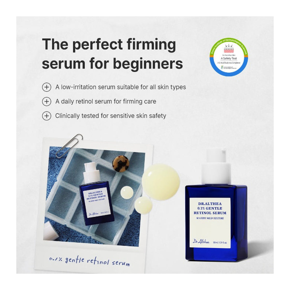 DR. ALTHEA | 0.1% Gentle Retinol Serum - 30ml