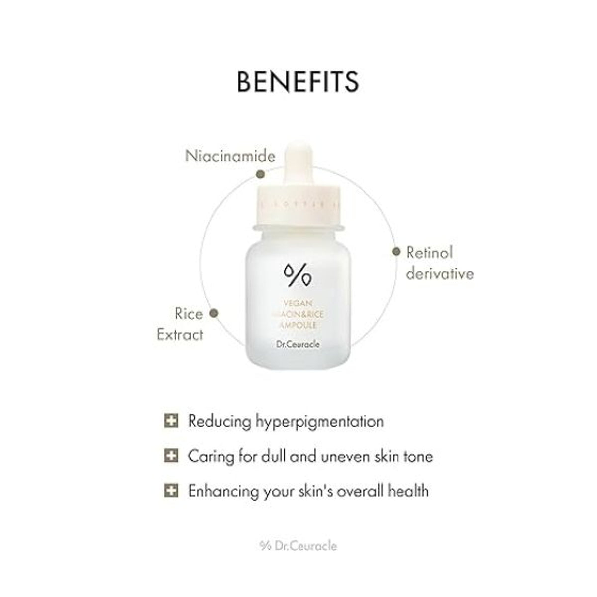 DR. CEURACLE | Vegan Niacin & Rice Ampoule - 30ml