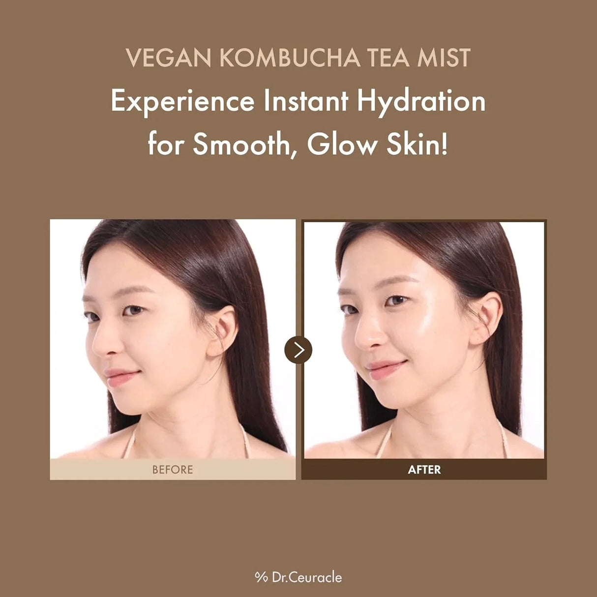 DR. CEURACLE | Vegan Kombucha Tea Glow Mist - 80ml - InternationalCosmetic