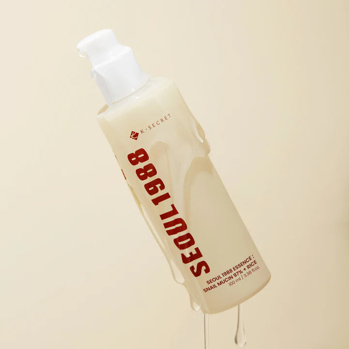 K-SECRET | Seoul 1988 Essence Snail Mucin 97 % + Rice - 100 ml