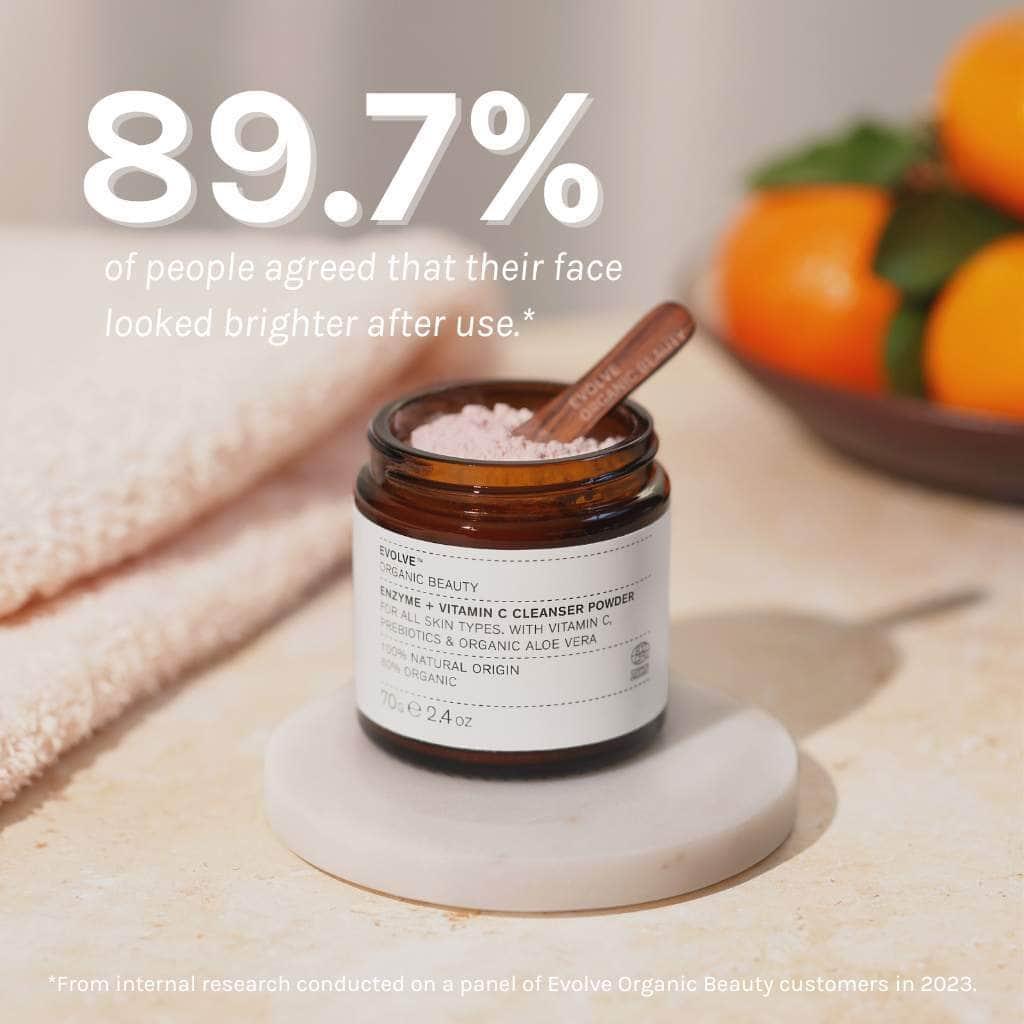 EVOLVE | Enzyme + Vitamin C Cleanser Powder - 70ml - InternationalCosmetic