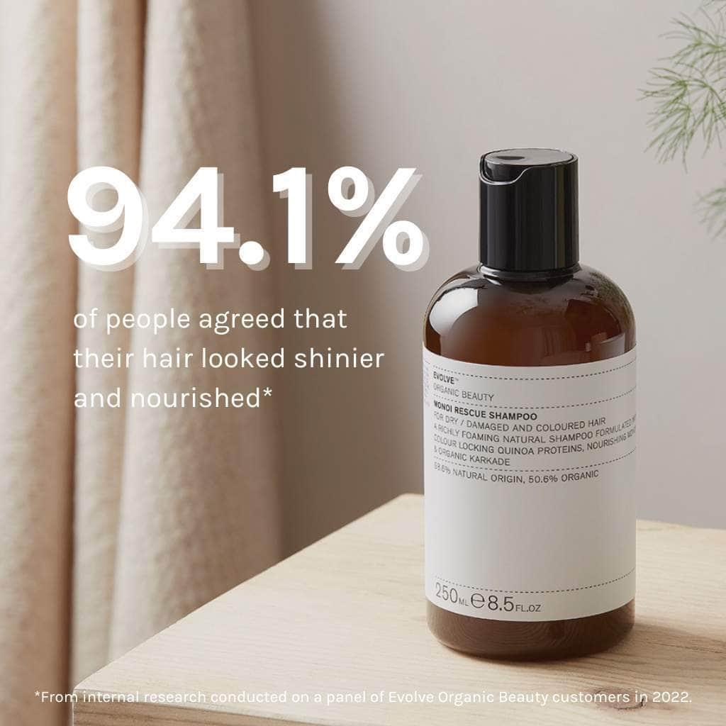 EVOLVE | Monoi Rescue Shampoo - 250ml - InternationalCosmetic