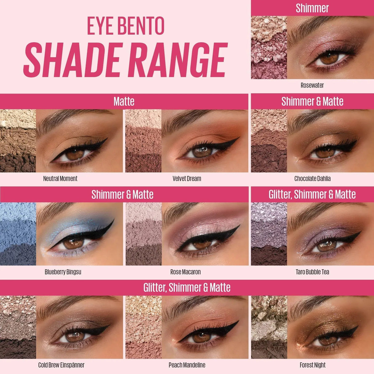 KAJA | Beauty Bento Eyeshadow Trio - InternationalCosmetic