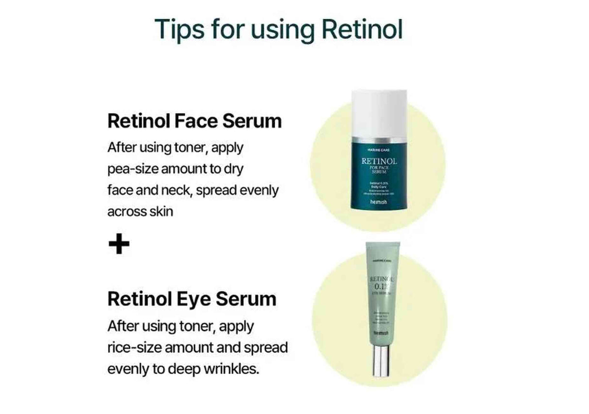 HEIMISH | Marine Care Retinol Eye Serum - 30ml