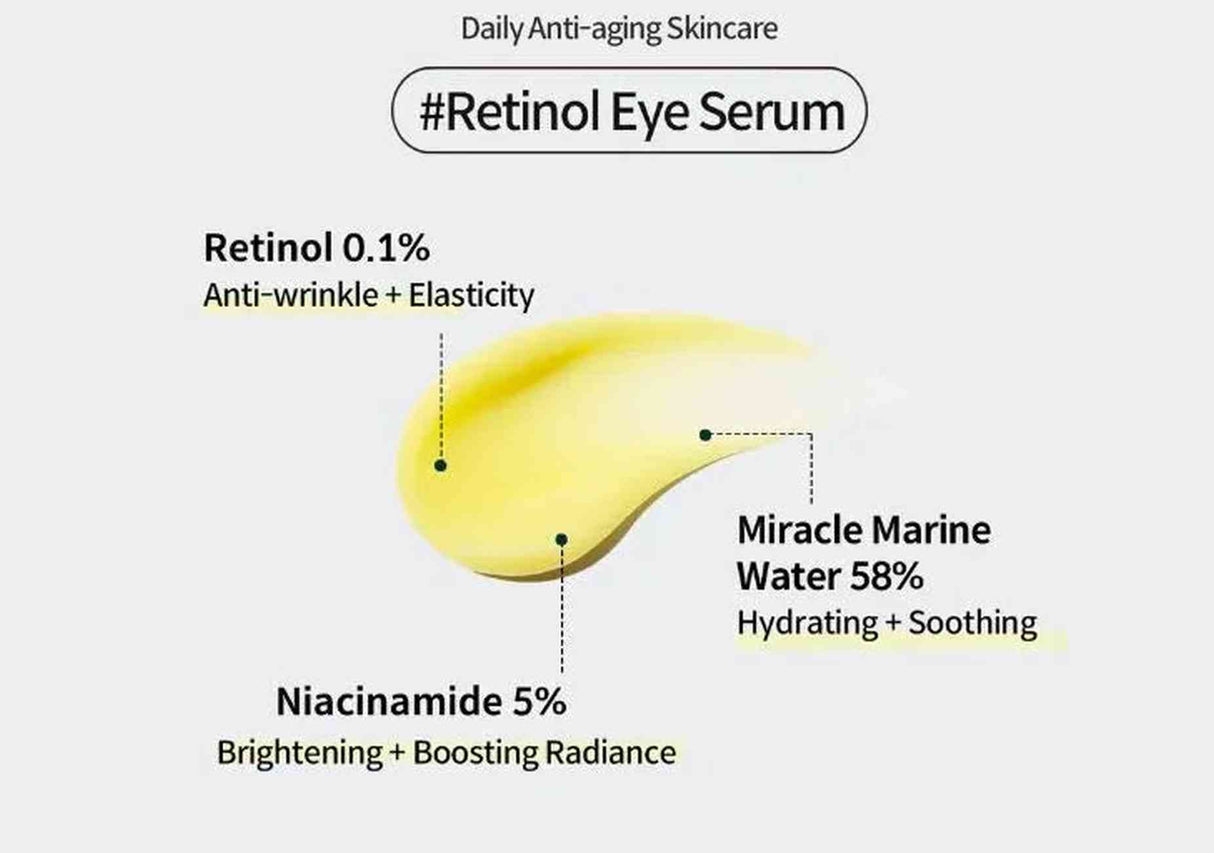 HEIMISH | Marine Care Retinol Eye Serum - 30ml