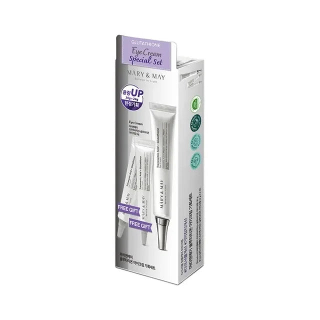 MARY & MAY | Glutathione Eye Cream Special Set - 54 gr - InternationalCosmetic