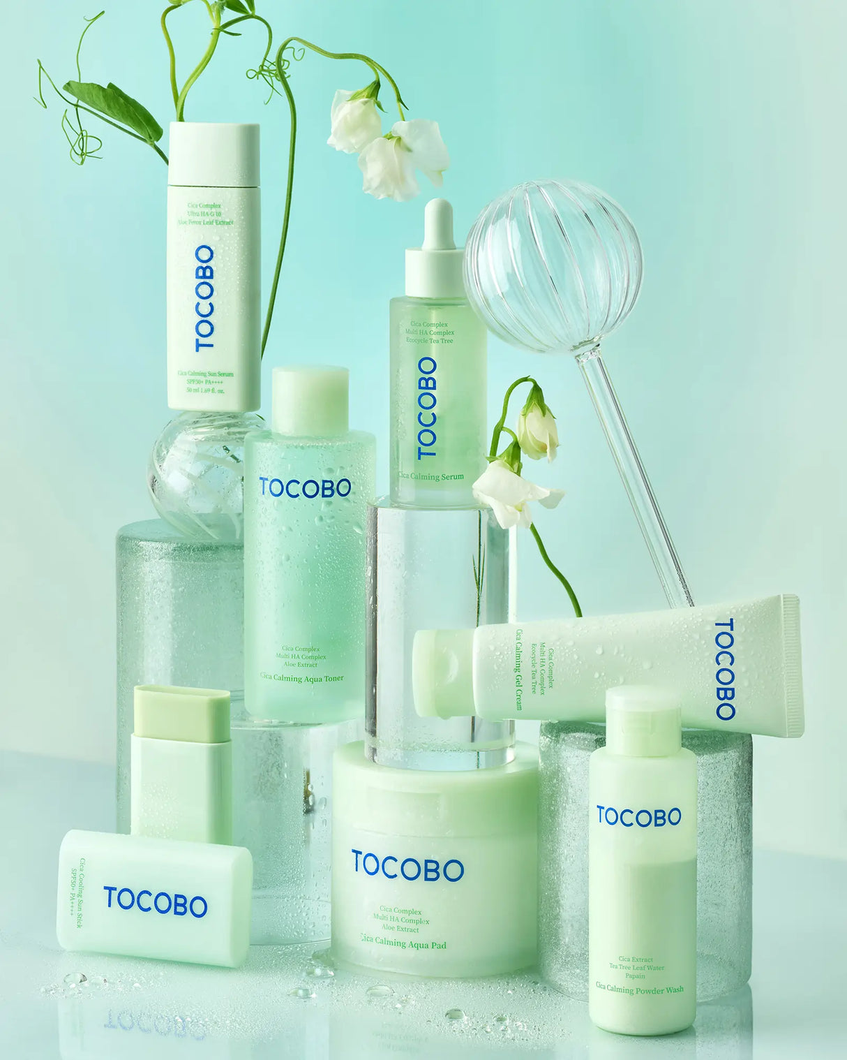 Travel size - Cica Calming Sun Serum SPF50 PA++++ 10ml + keychain