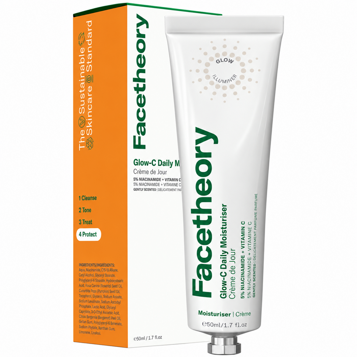 FACETHEORY | Glow-C Daily Moisturiser - 50ml