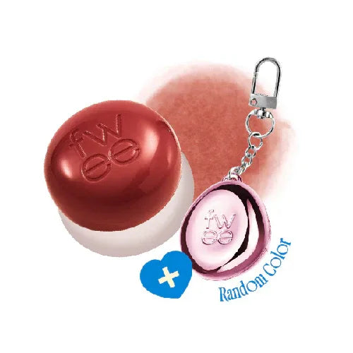 FWEE | Lip & Cheek Blurry Pudding Pot Keyring Set - InternationalCosmetic