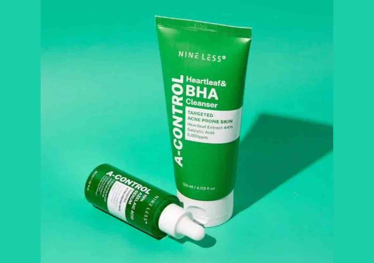 NINE LESS | A-Control Heartleaf & BHA Cleanser Mini -25ml