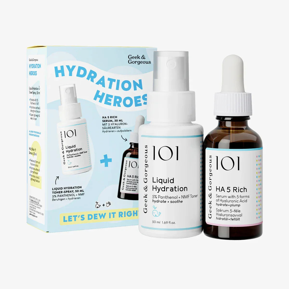 GEEK & GORGEOUS | Hydration Heroes Set - InternationalCosmetic