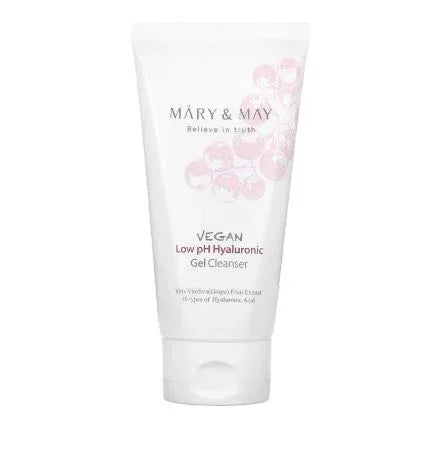 MARY & MAY | Vegan Low pH Hyaluronic Gel Cleanser - 150 ml - InternationalCosmetic