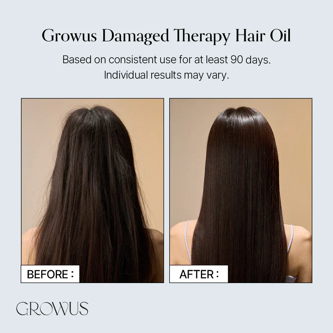 GROWUS | Damage Therapy Hair Oil - 65ml - InternationalCosmetic
