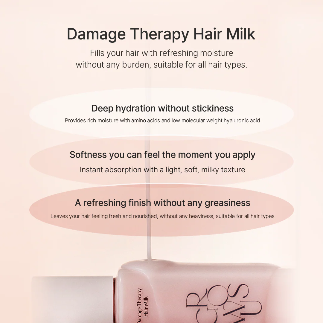 GROWUS | Damage Therapy Hair Milk - 160ml