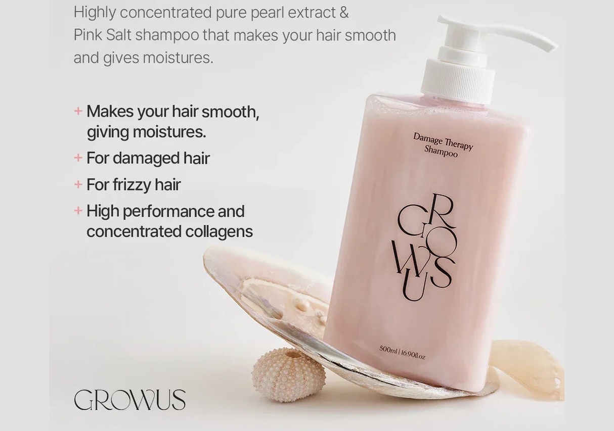 GROWUS | Damage Therapy Shampoo - 500ml