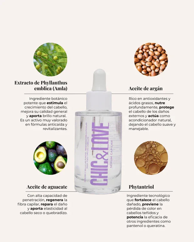 CHIC & LOVE | Hair Serum - 50ml - InternationalCosmetic