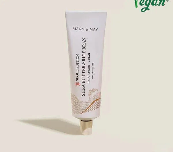 MARY & MAY | Shea Butter & Rice Bran Hand Cream - 50 ml - InternationalCosmetic