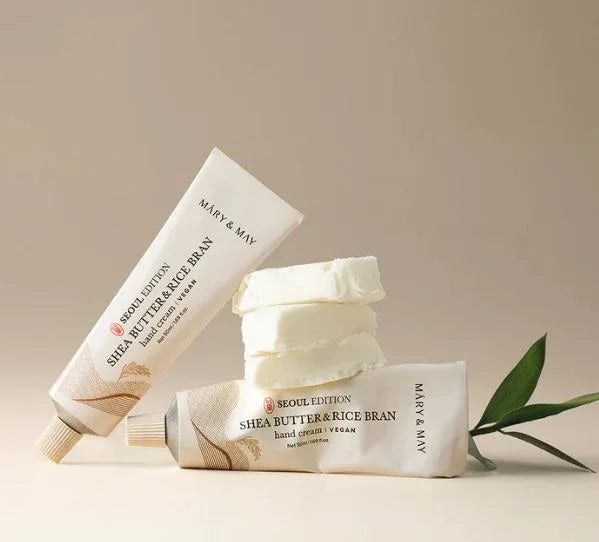 MARY & MAY | Shea Butter & Rice Bran Hand Cream - 50 ml - InternationalCosmetic