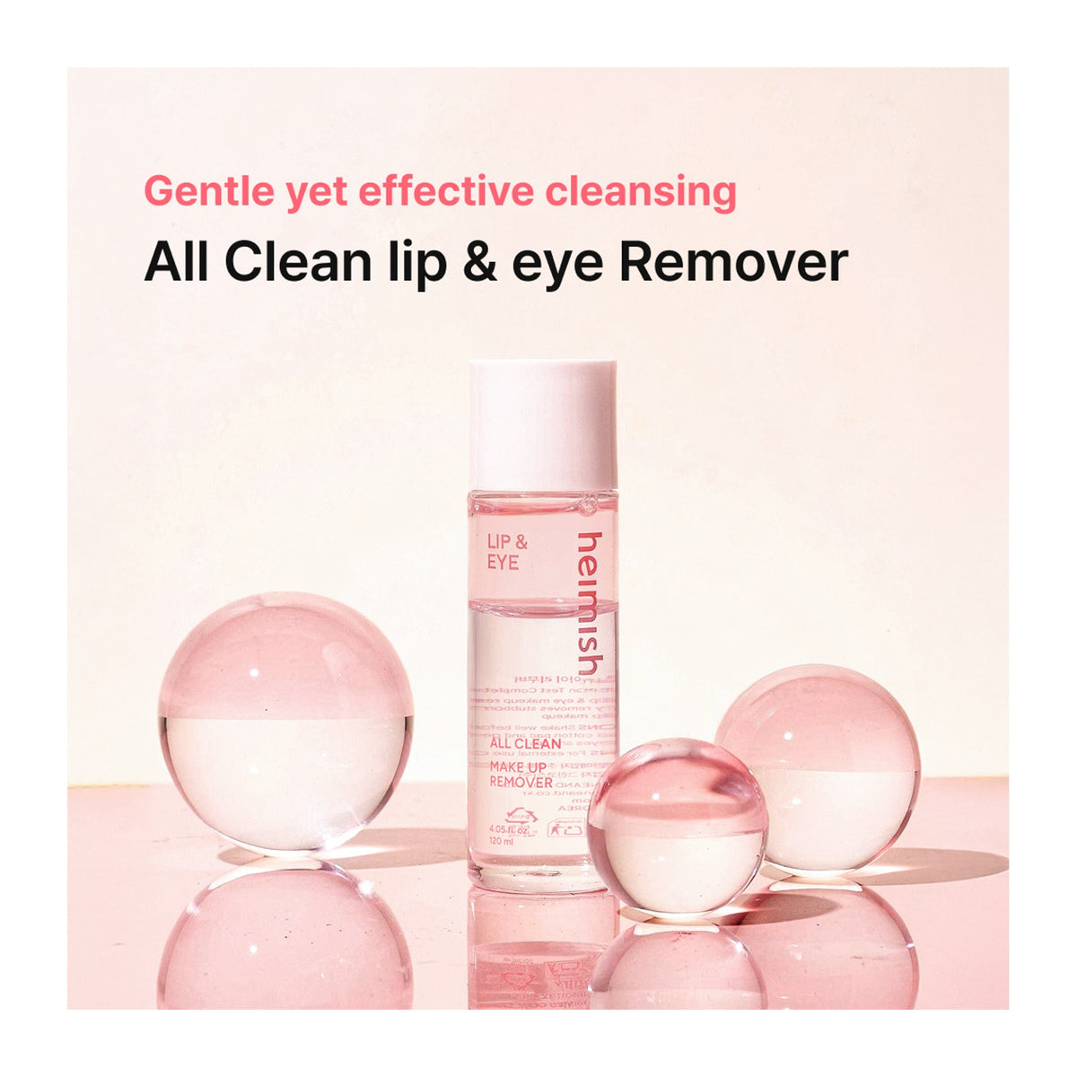 HEIMISH | All Clean Lip&Eye Makeup Remover - 120ml