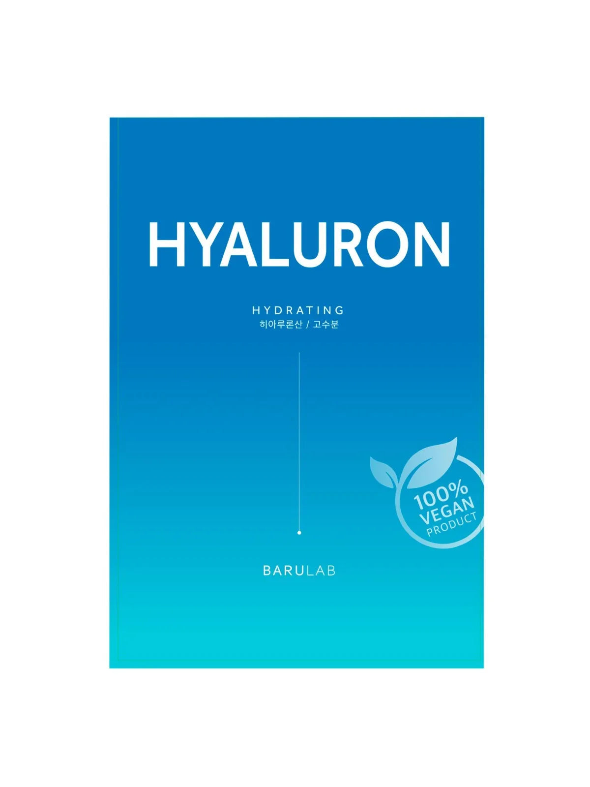 BARULAB | The Clean Vegan Mask – Hyaluron - 1ud - InternationalCosmetic