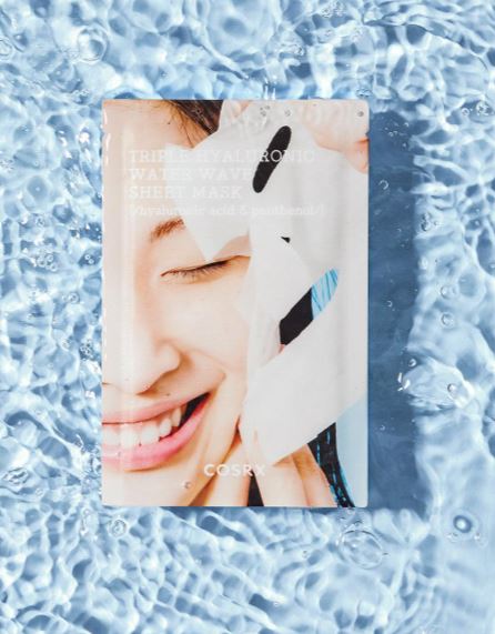 COSRX | Hydrium Triple Hyaluronic Water Wave Sheet Mask - 1ud