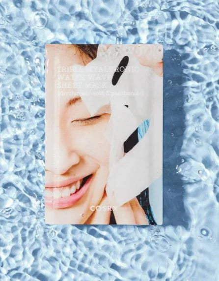 COSRX | Hydrium Triple Hyaluronic Water Wave Sheet Mask - 1ud - InternationalCosmetic