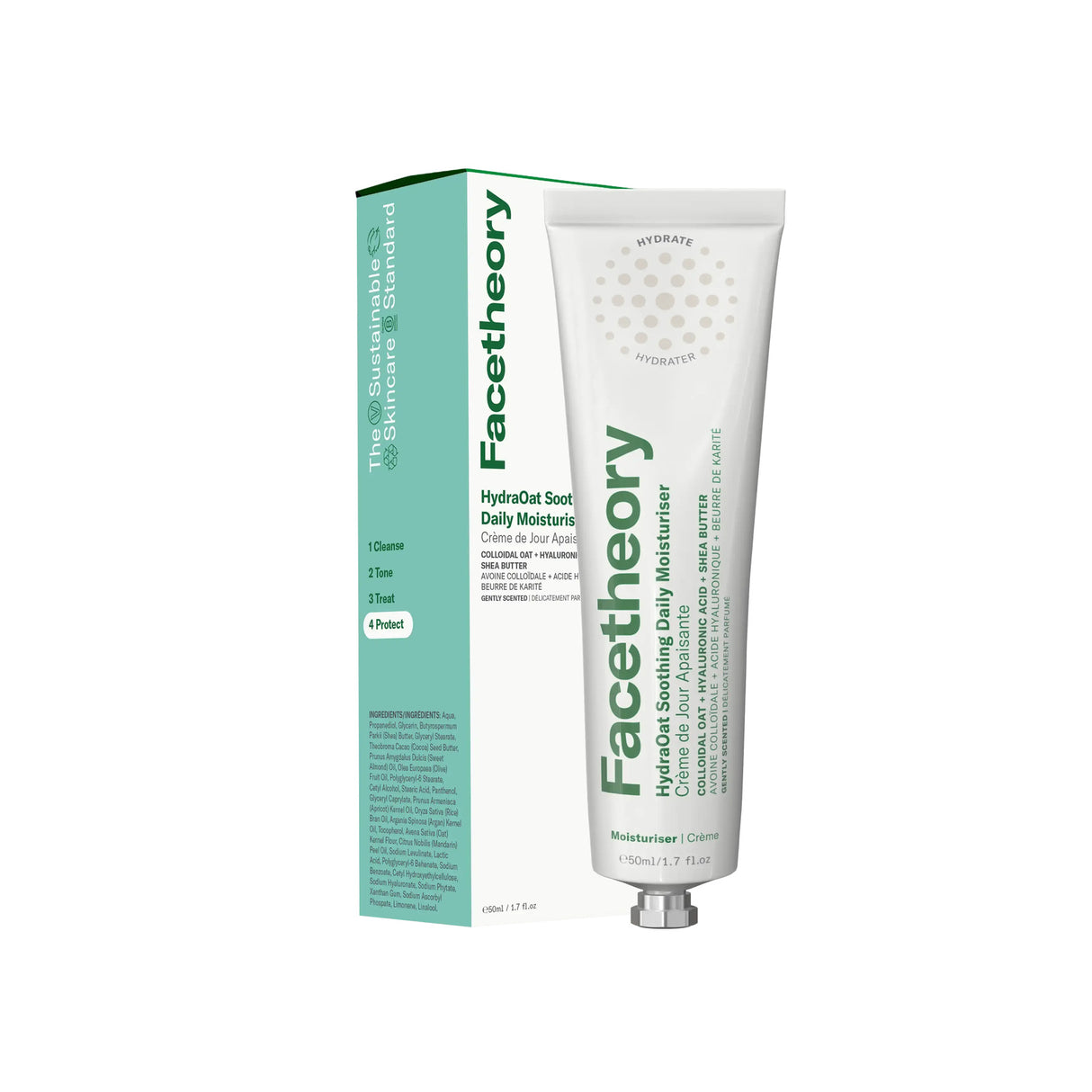 FACETHEORY | Hidratante Diario Calmante HydraOat - 50ml