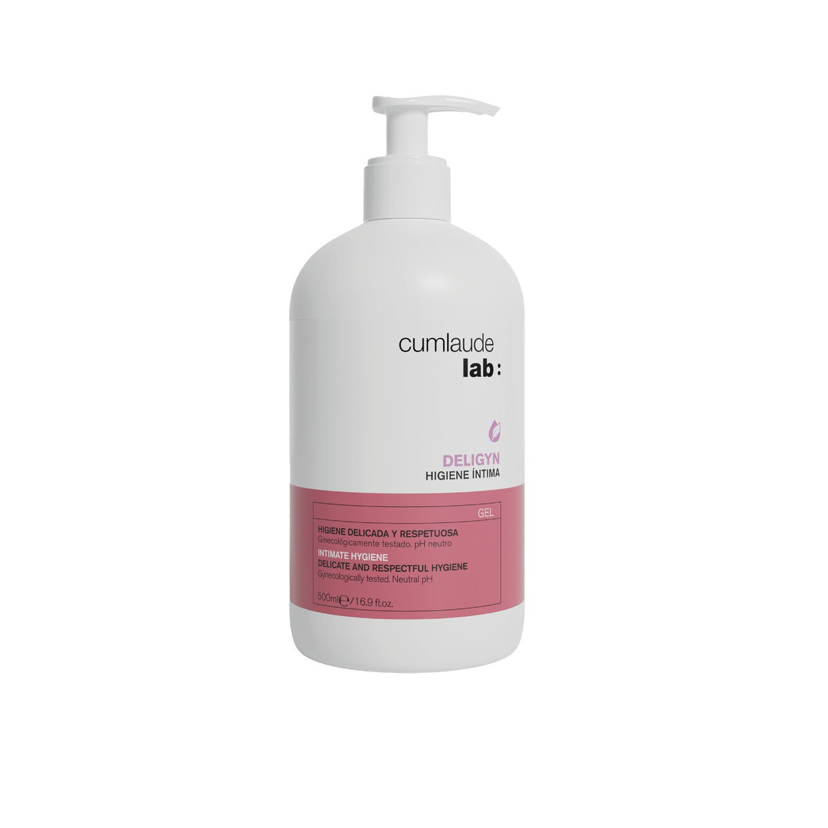 CUMLAUDE LAB | Higiene Íntima Deligyn · 500 ml · fotografía oficial 1