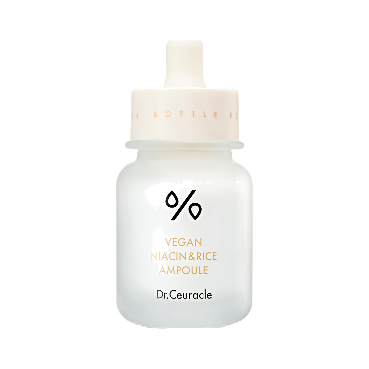 DR. CEURACLE | Vegan Niacin & Rice Ampoule - 30ml — imagen 1 · envase sobre fondo blanco
