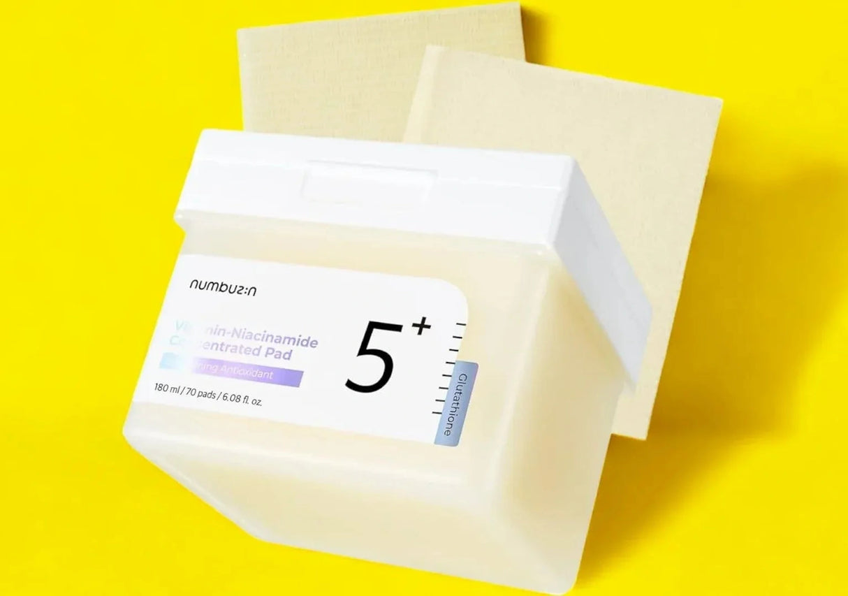 NUMBUZIN | No.5 Vitamin-Niacinamide Concentrated Toner Pads - InternationalCosmetic