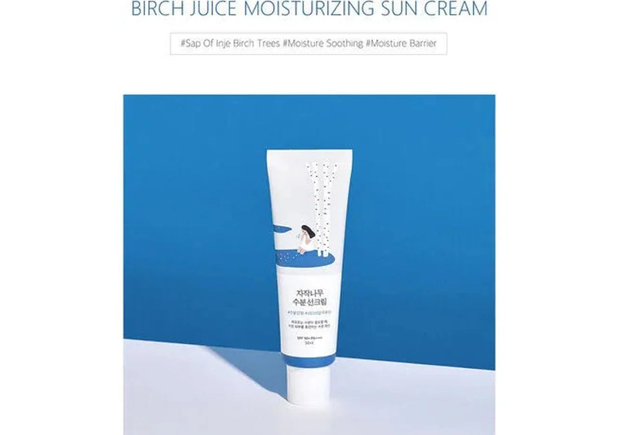 ROUND LAB | Birch Juice Moisturizing Sunscreen SPF50+ - 50 ml