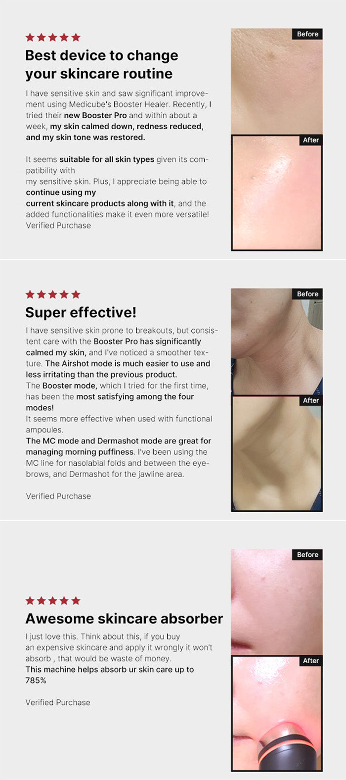 MEDICUBE | AGE - R Booster Pro - Negro