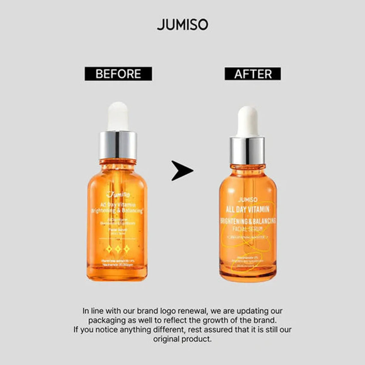 JUMISO | All Day Vitamin Brightening & Balancing Facial Serum - 50ml
