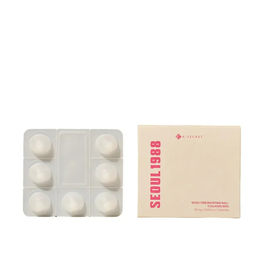 K-SECRET | Seoul 1988 Boosting Ball: Collagen 100% - 35mg - InternationalCosmetic