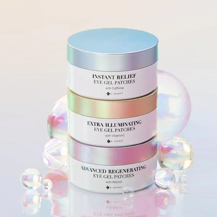 K-SECRET | Vitamin C Extra Illuminating Eye Gel Patches (60 pcs) - 102gr - InternationalCosmetic