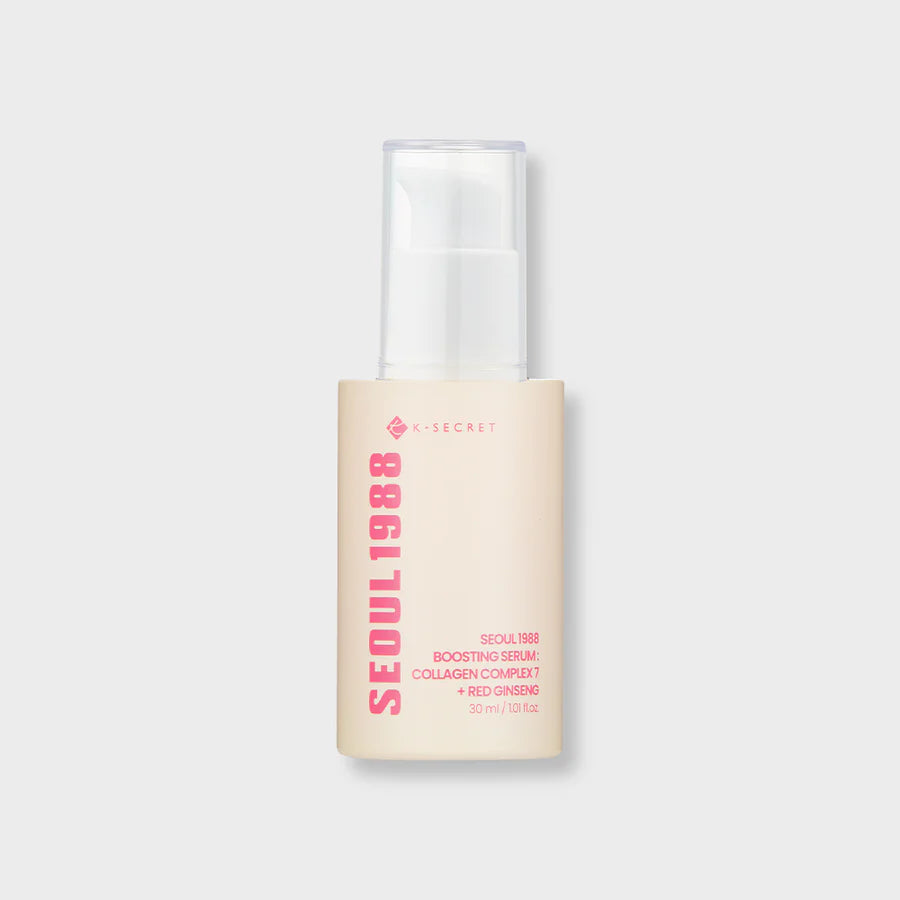 K-SECRET | Seoul 1988 Boosting Serum Collagen Complex 7 + Red Ginseng - 30ml
