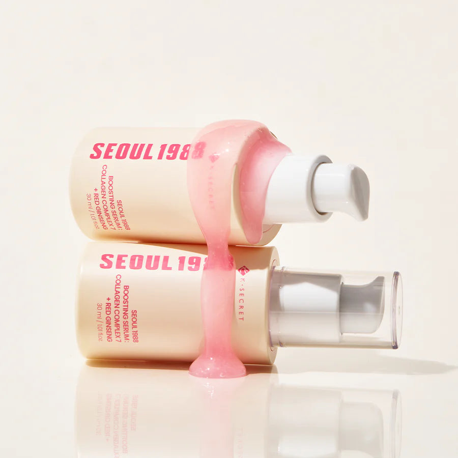 K-SECRET | Seoul 1988 Boosting Serum Collagen Complex 7 + Red Ginseng - 30ml