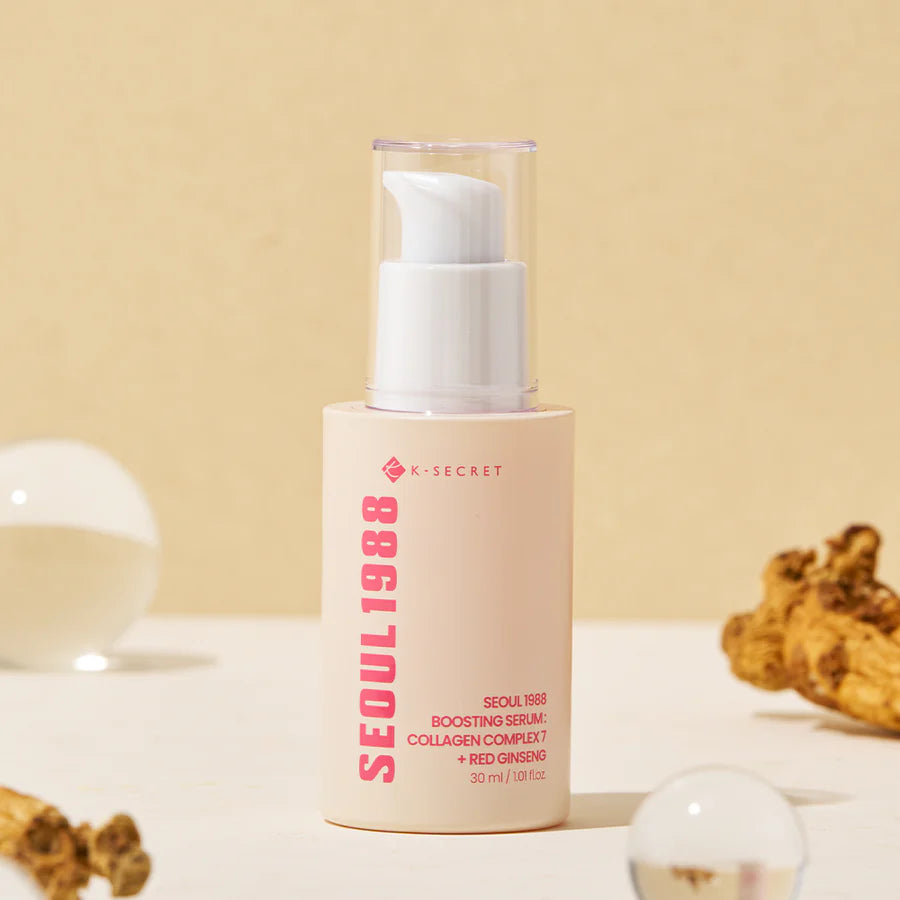 K-SECRET | Seoul 1988 Boosting Serum Collagen Complex 7 + Red Ginseng - 30ml