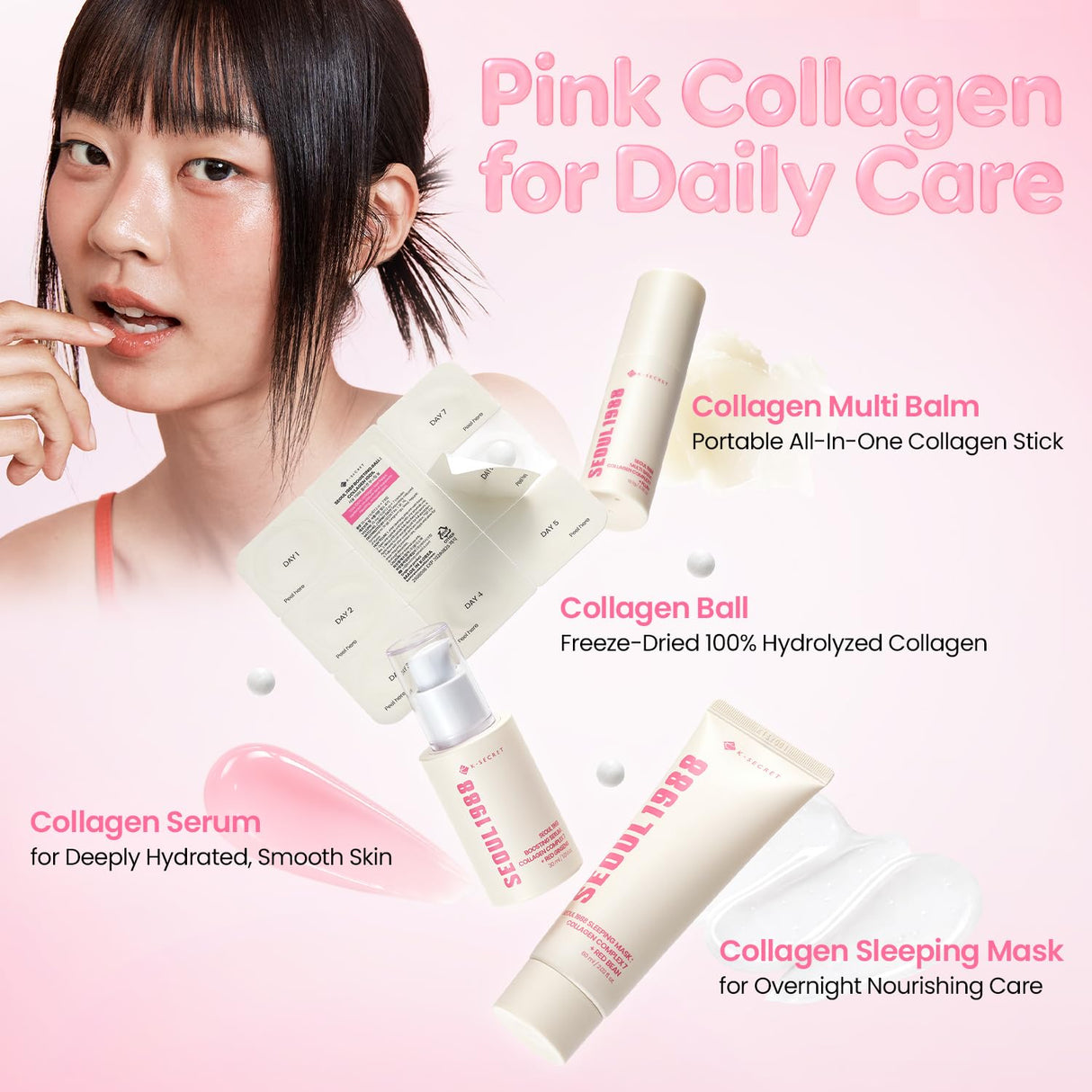 K-SECRET | Seoul 1988 Multi Balm – Collagen Complex 7 + Plum - 10.7 gr