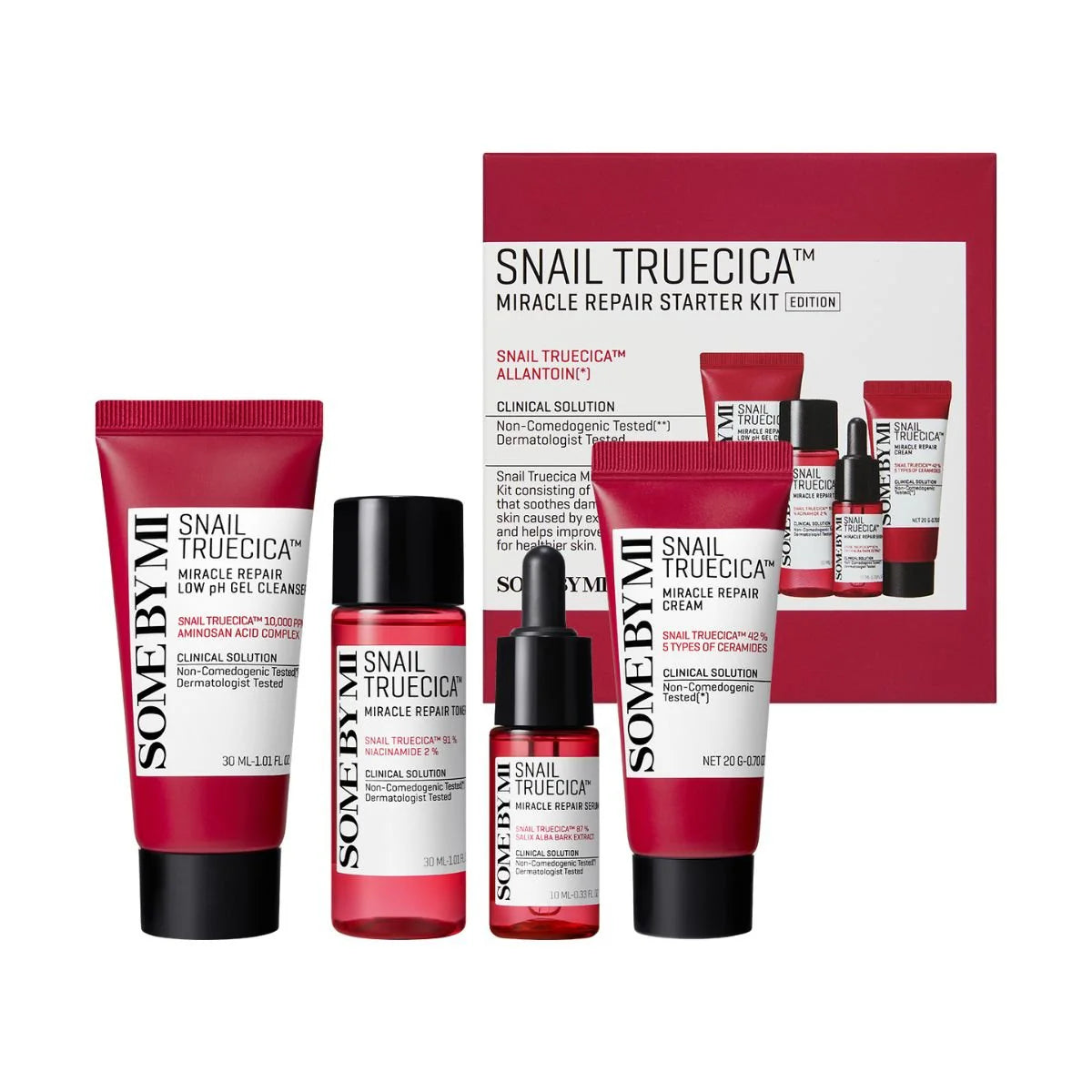 SOME BY MI | Snail Truecica Miracle Repair Starter Kit