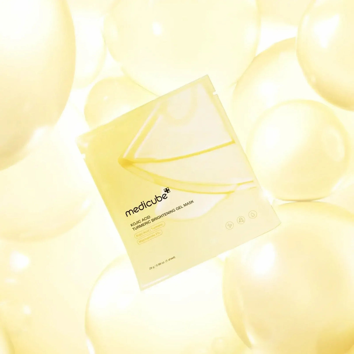 MEDICUBE | Kojic Acid Turmeric Brightening Gel Mask - 1 ud - InternationalCosmetic