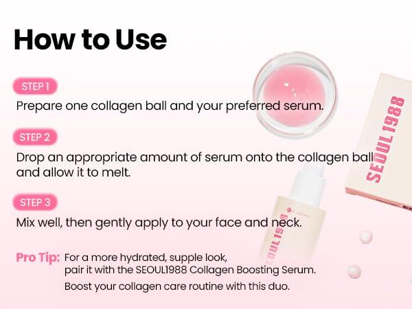 K-SECRET | Seoul 1988 Boosting Ball: Collagen 100% - 35mg - InternationalCosmetic