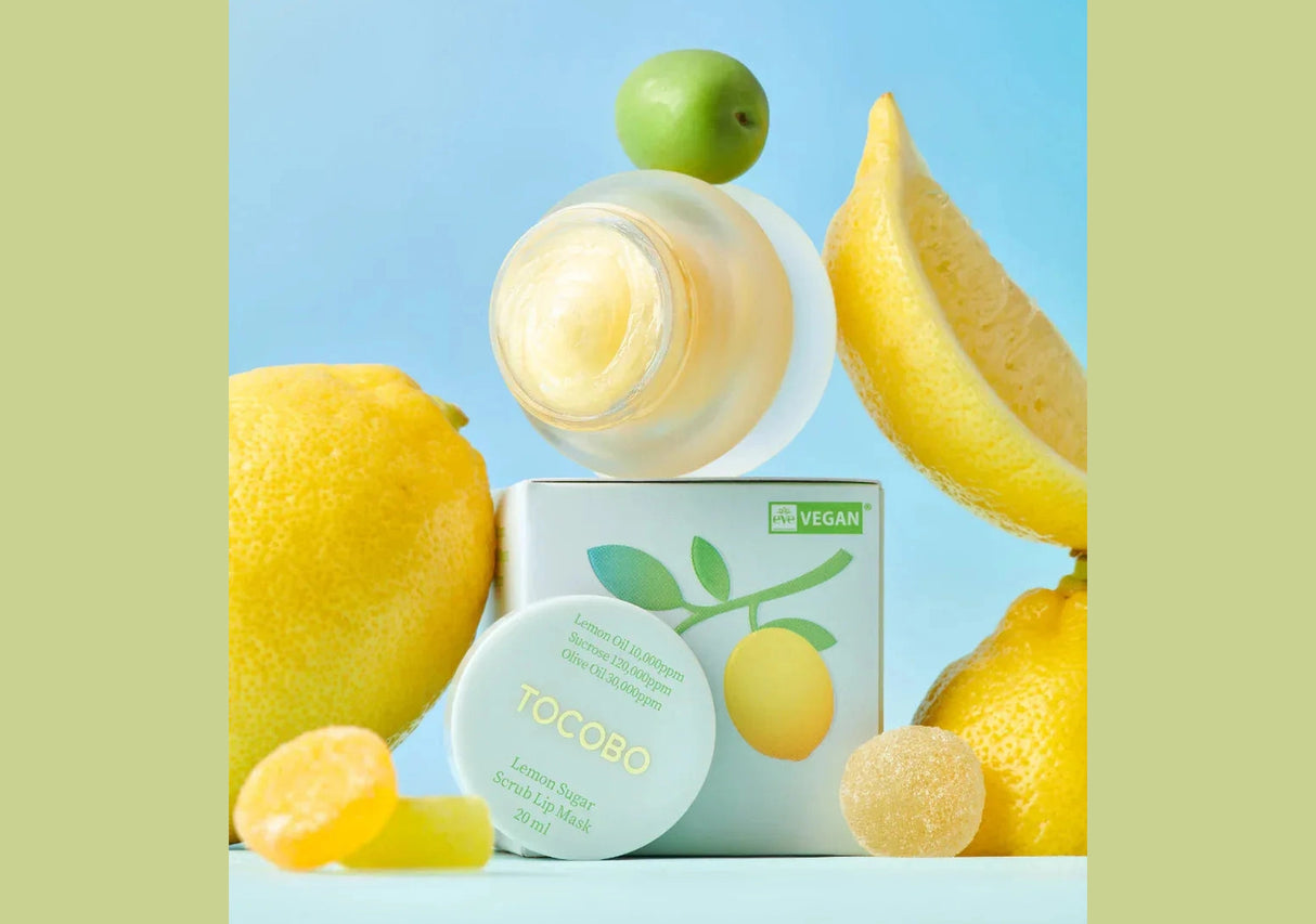 TOCOBO | Lemon Sugar Scrub Lip Mask - 20ml