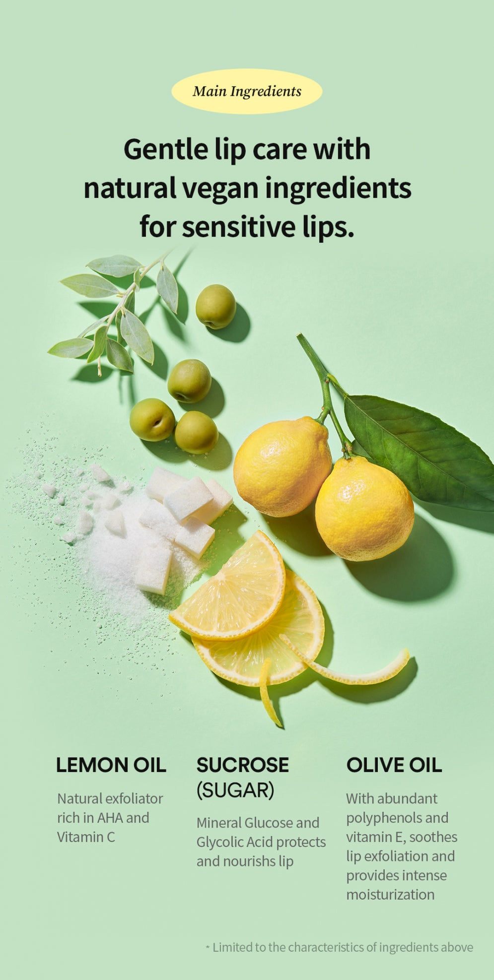 TOCOBO | Lemon Sugar Scrub Lip Mask - 20ml