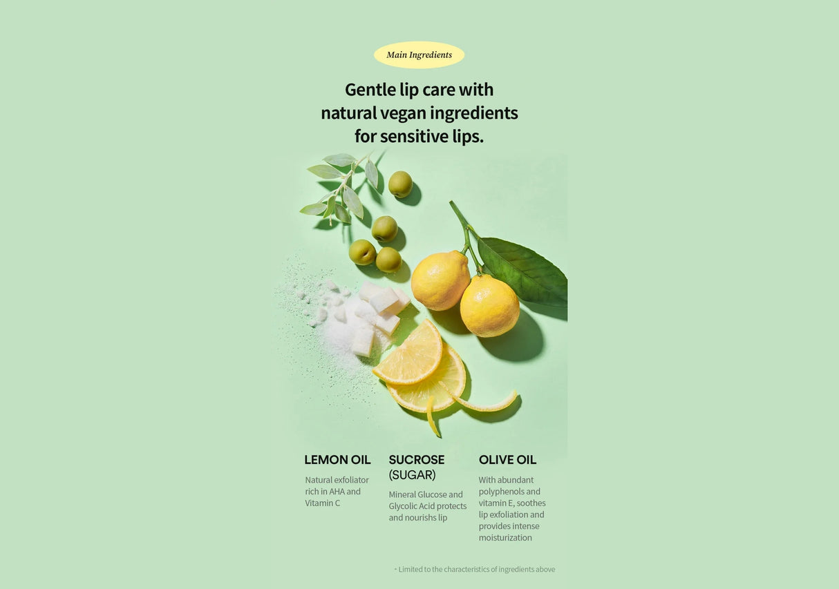 TOCOBO | Lemon Sugar Scrub Lip Mask - 20ml